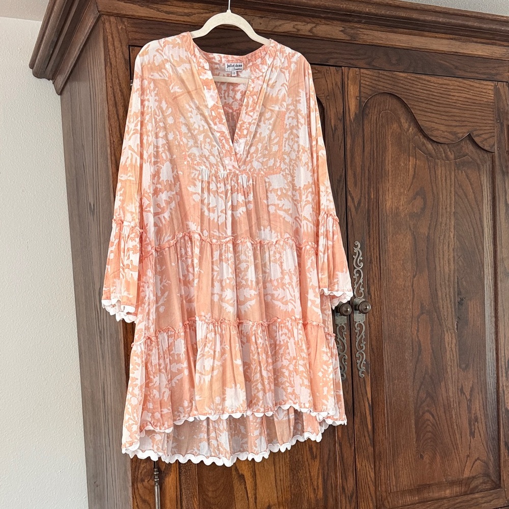 Juliet Dunn Palladio Tiered Dress